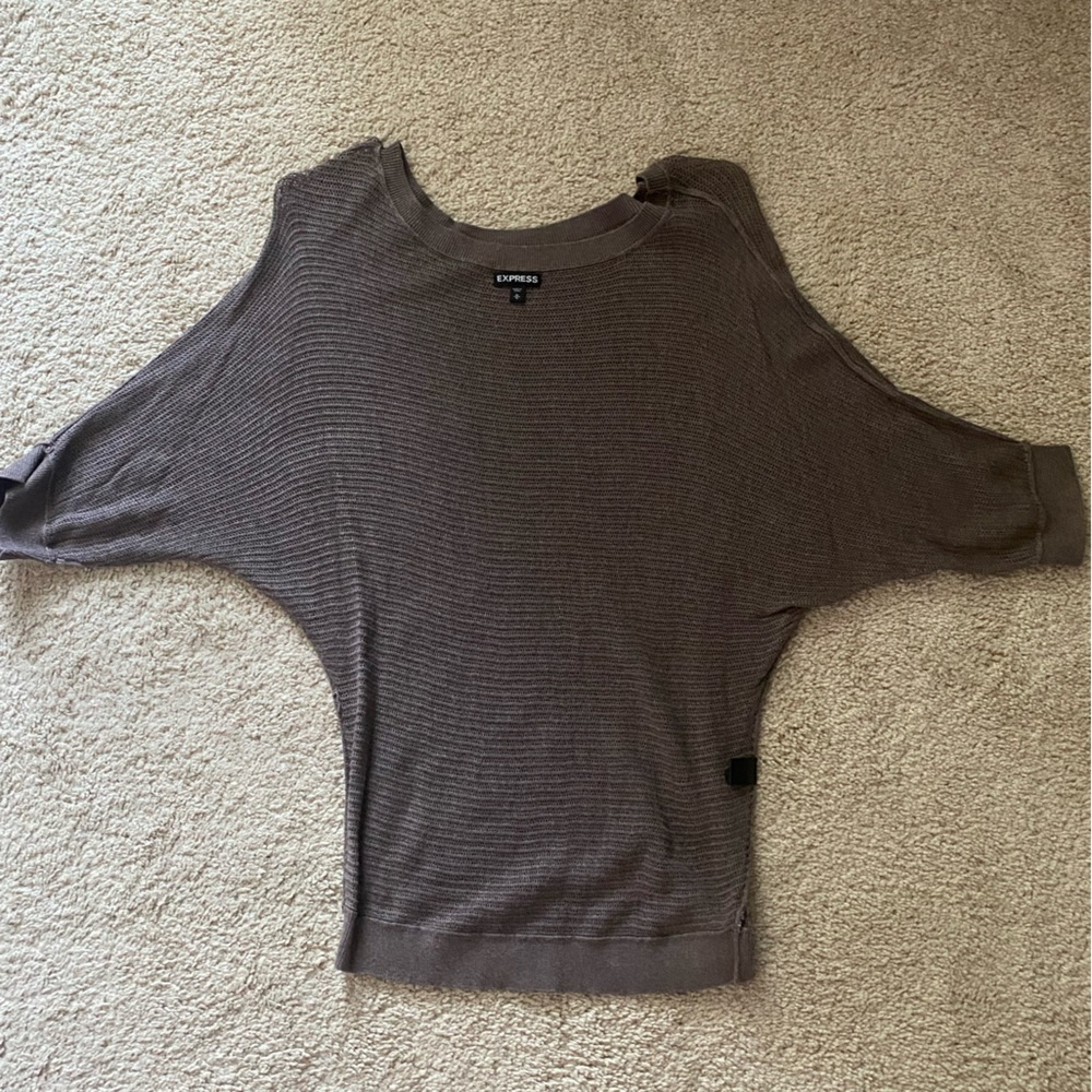 Tan colored sweater